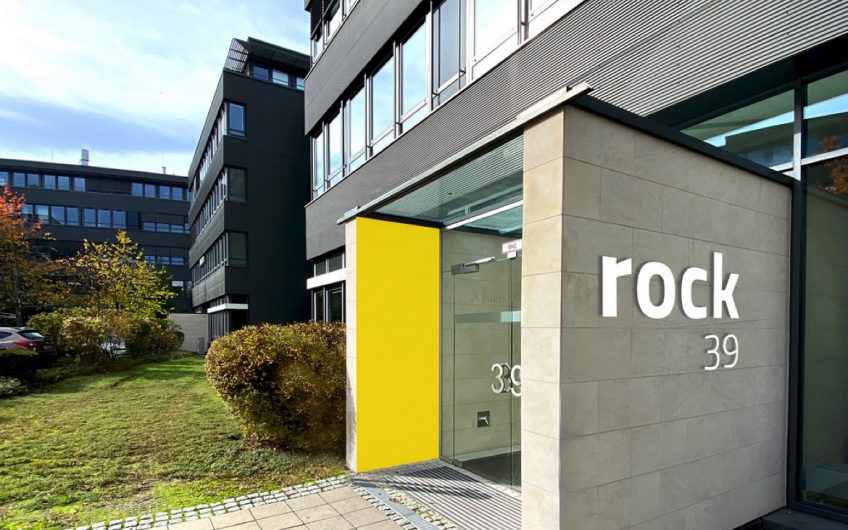 ROCK: das Bürogebäude im Büropark VÜNF Aschheim bei München