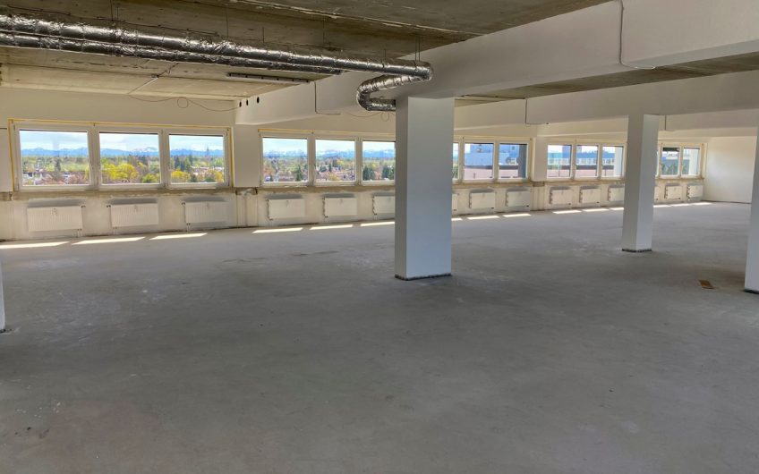Der Mieterausbau wartet auf Ihre Vorgaben. Das Alpenpanorama wartet auf SIE